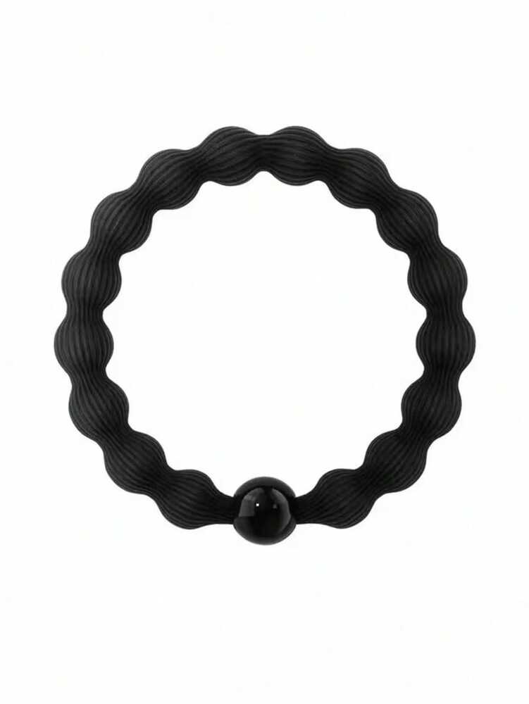 Black Scrunchies Set, 10pcs Minimalist Elastic Hair Ties For Daily Wear